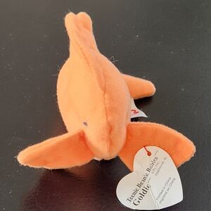 TY TEENIE BEANIE BABIES GOLDIE THE GOLDFISH 1993